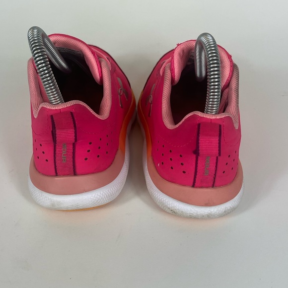 Under Armour Girls Assert 8 3022100-600 Pink Running Shoes Sneakers Size 3.5Y - Picture 2 of 6